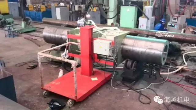 海越中頻高頻電磁感應加熱設備在不同的行業、不同的工件、不同的工藝要求的應用現場圖